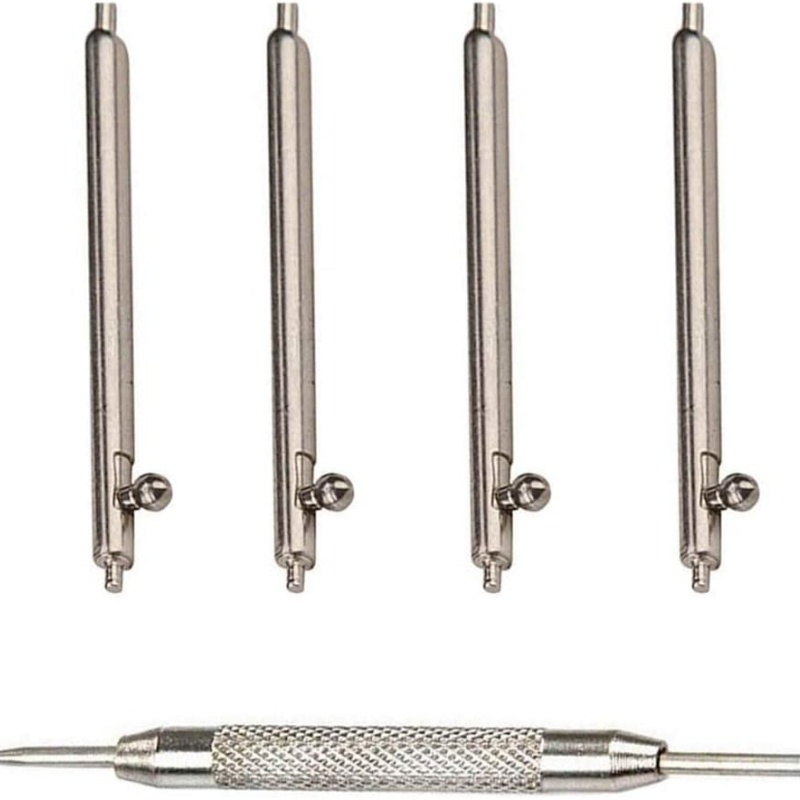 Curved Spring Bar - 20mm 22mm Quick Release Edelstahl Federstege