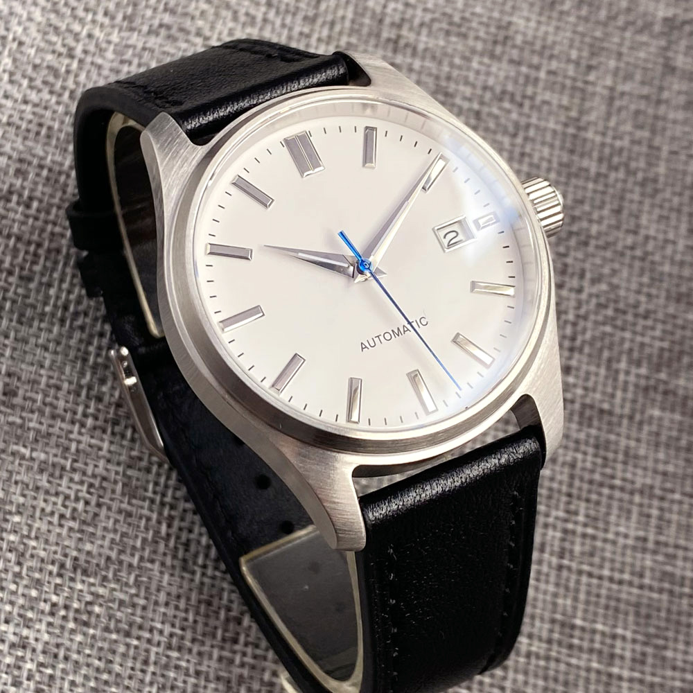 Seiko Watch Presage - Tandorio Weißes Blau Zifferblatt 39mm Taucheruhr