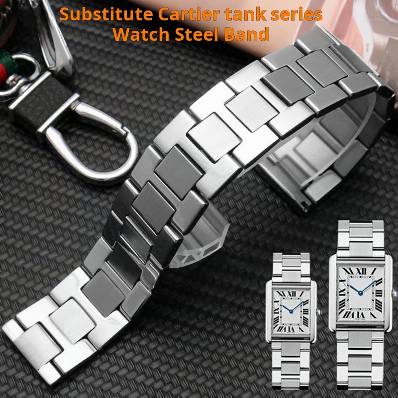 Cartier Watch Tank - Für Cartier TANK Solo 316L Wasserdichtes