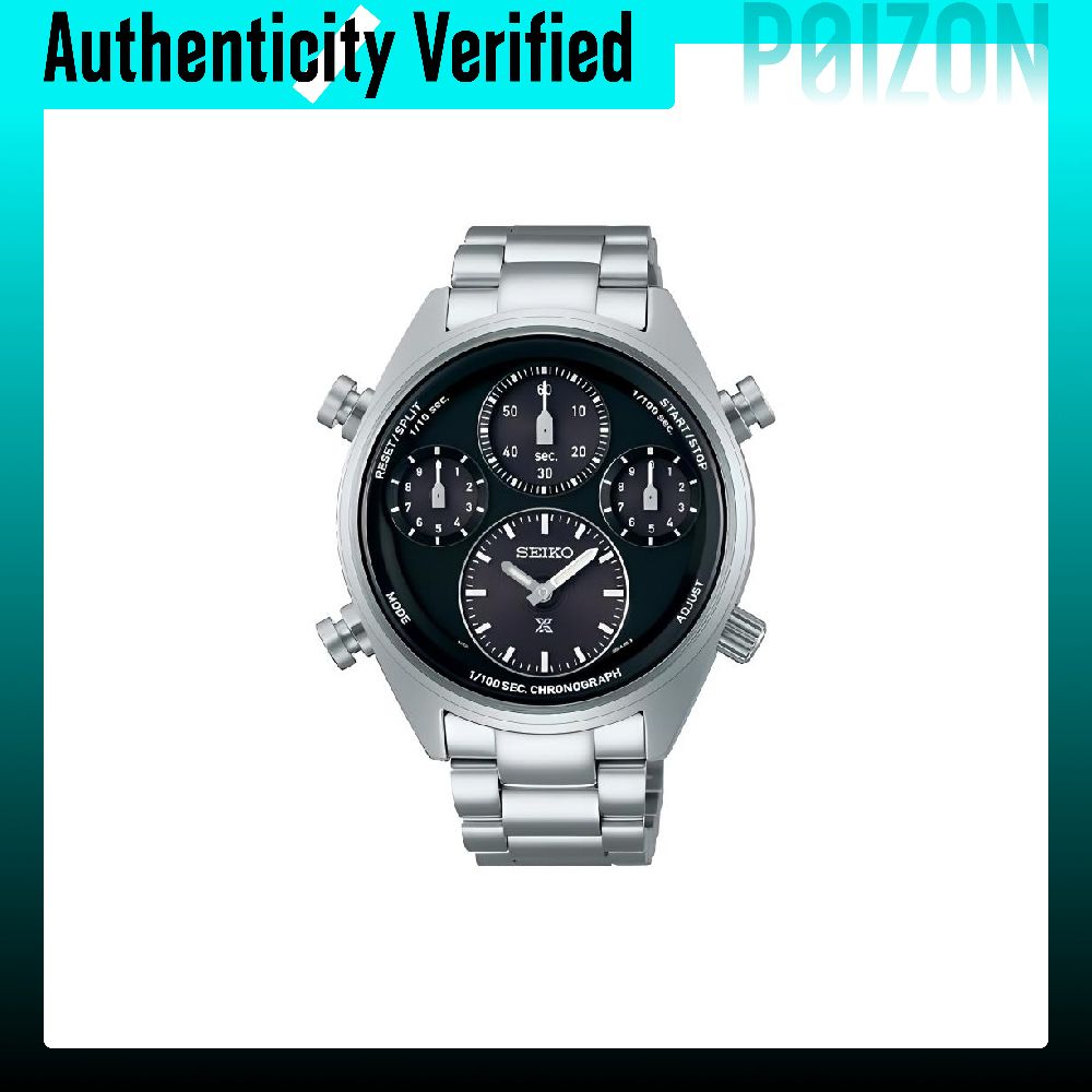 Seiko Watch Presage - SEIKO Automatikuhr mit mechanischem Uhrwerk, Edelstahlarmband,