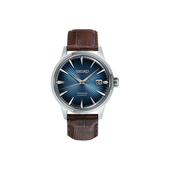 Seiko Watch Presage - SEIKO Herrenuhr mit mechanischem Uhrwerk, Armband