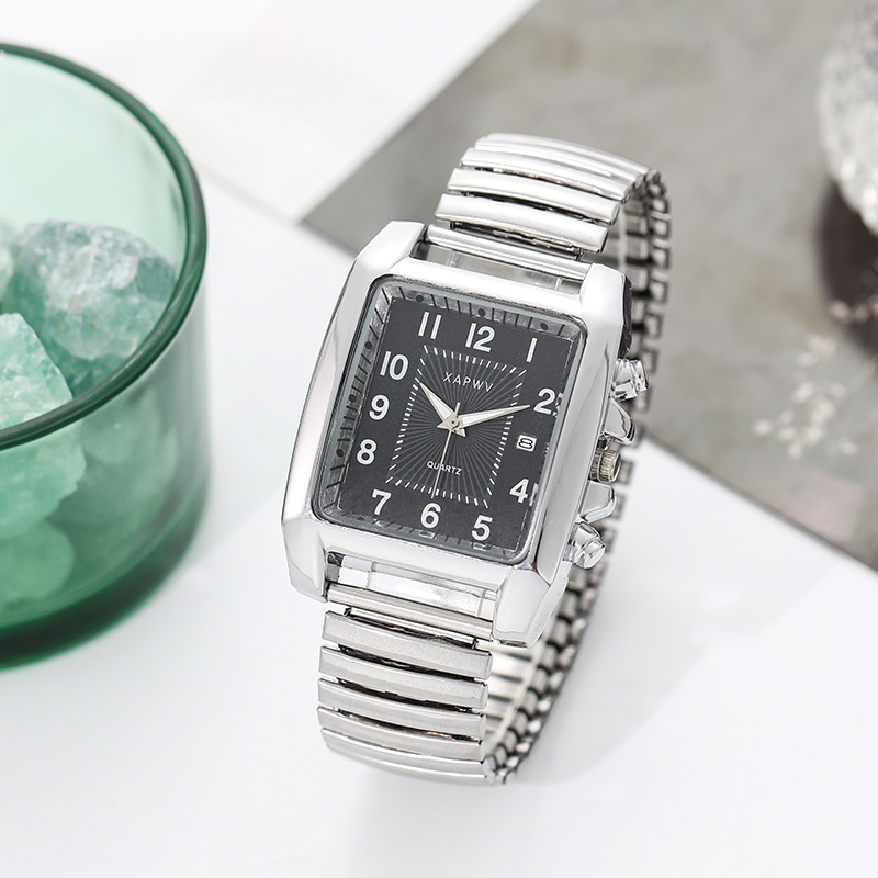 Quadratische Herrenuhr, elasti – Cartier Watch Tank Bewertung und Preis