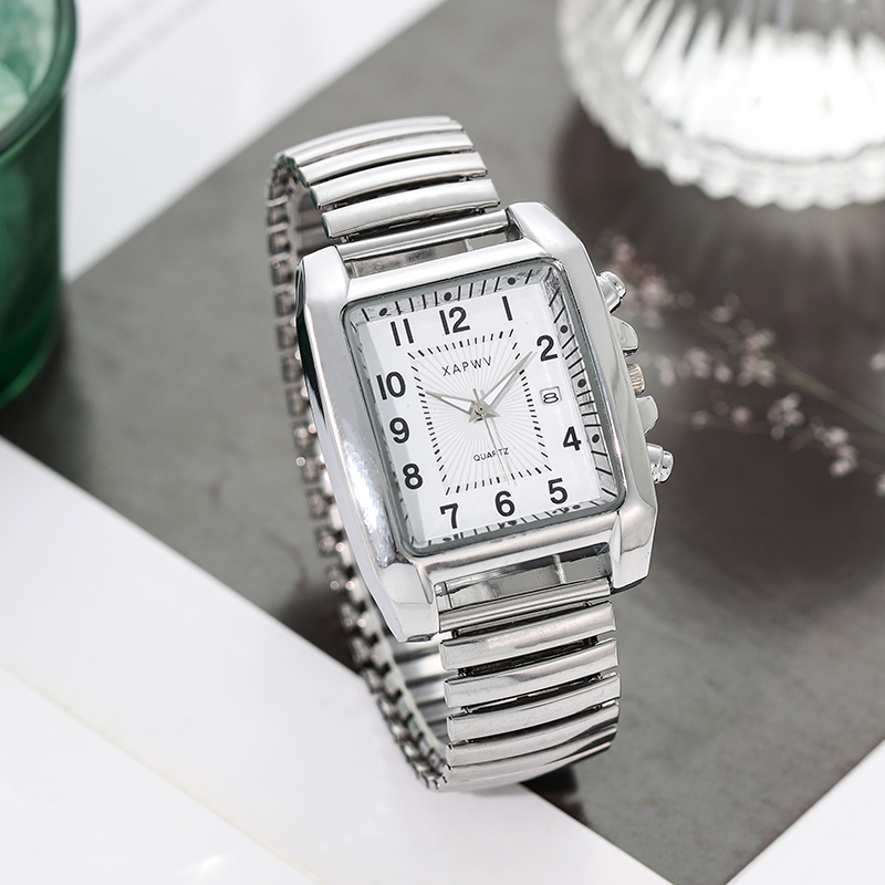 Quadratische Herrenuhr, elasti – Cartier Watch Tank Bewertung und Preis
