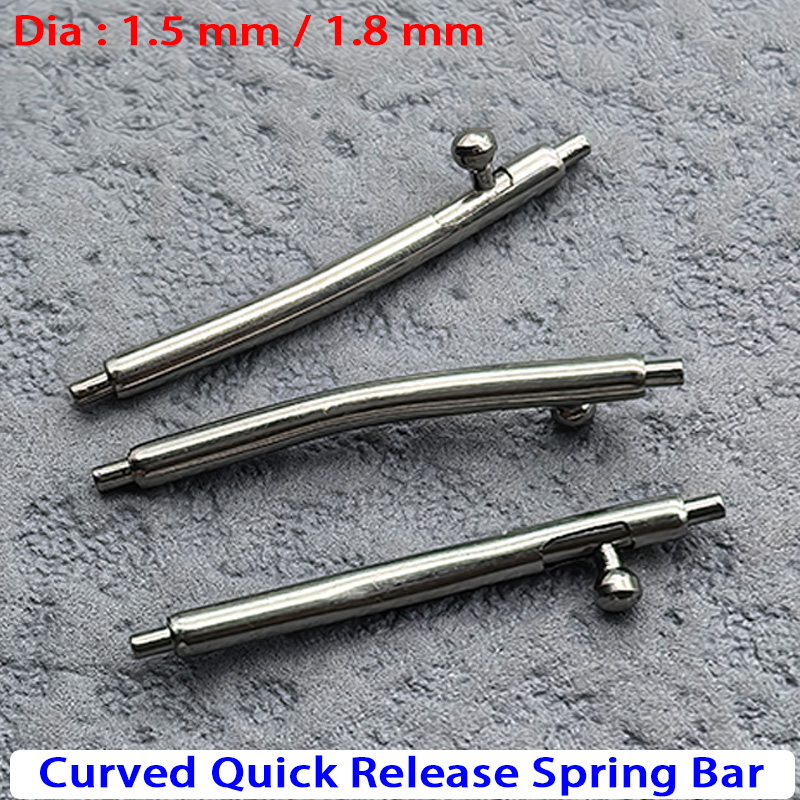 Dia 1,5/1,8 mm gebogene Schnel – Curved Spring Bar Bewertung und Preis
