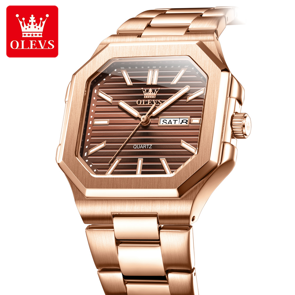 OLEVS Marken-Original-Quarzuhr – Cartier Watch Tank Bewertung und Preis