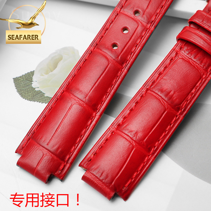 Echtes Leder-Uhrenarmband für  – Cartier Watch Ballon Bleu Bewertung und Preis