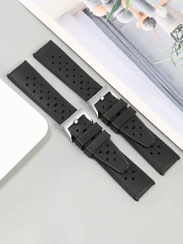 Silikon-Uhrenarmbänder, 20 mm, – Curved Spring Bar Bewertung und Preis