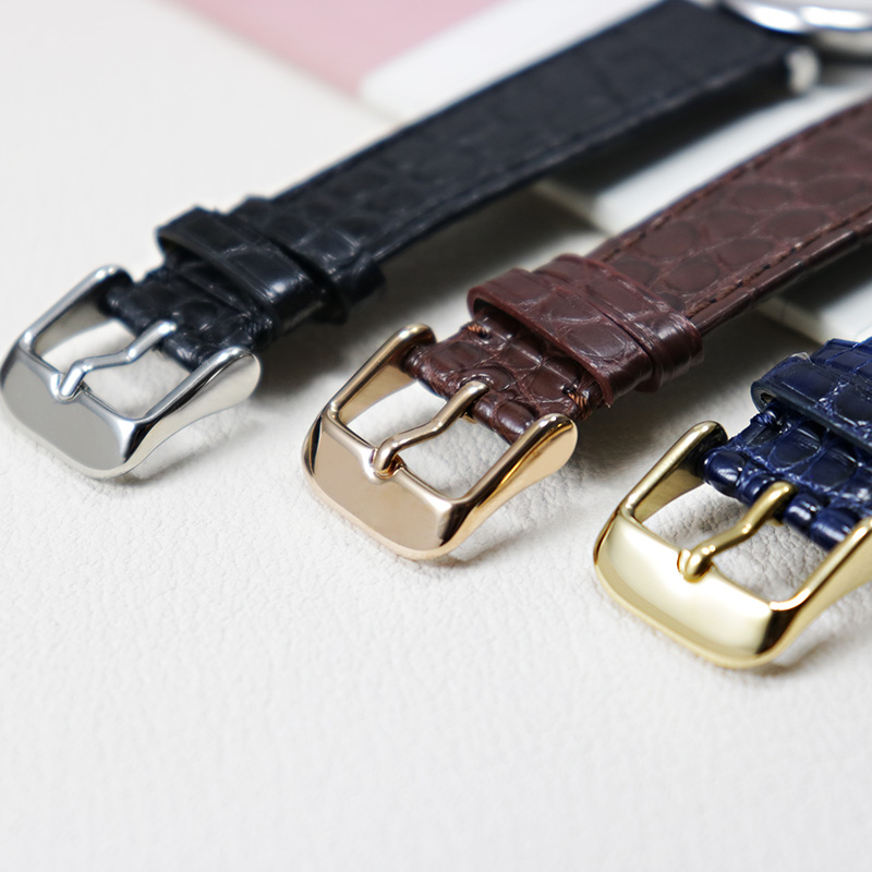 Dünnes Krokodil-Echtlederarmba – Cartier Watch Tank Bewertung und Preis