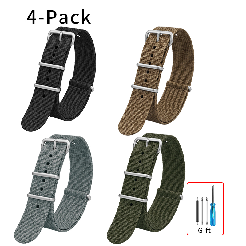 Hochwertiges, geripptes NATO-N – Nato Strap Nylon Bewertung und Preis