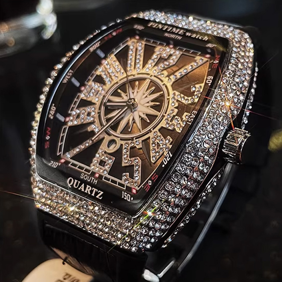 Premium Marken-Luxus-Diamantuh – Cartier Watch Tank Bewertung und Preis