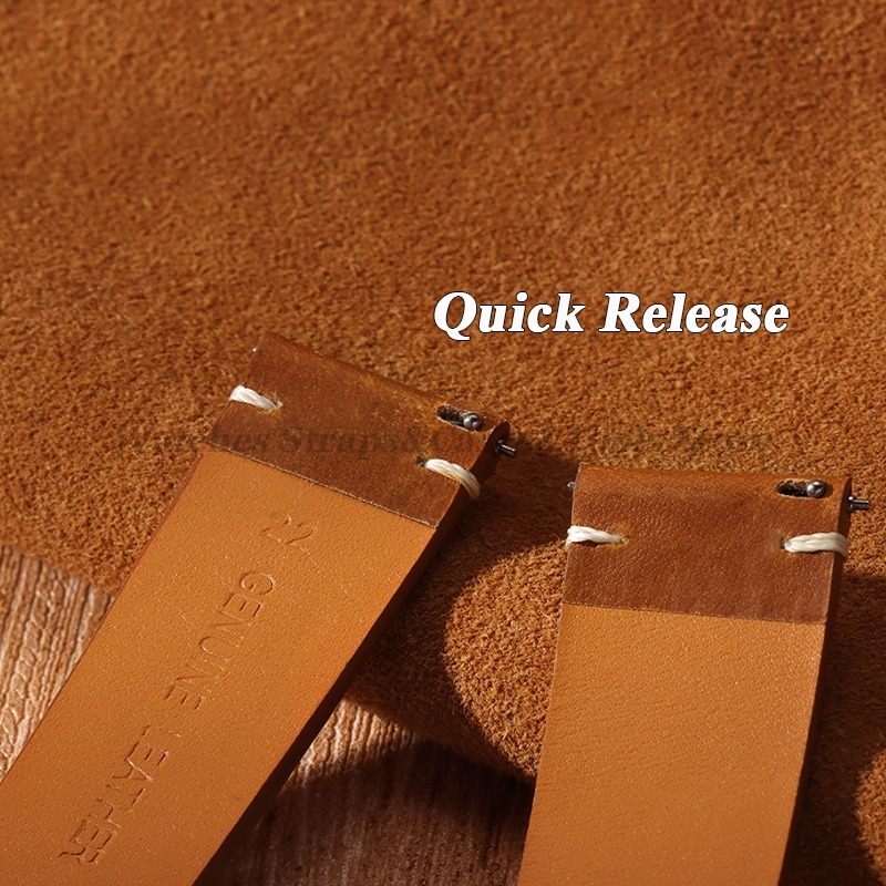 Handgefertigtes Retro-Ölwachs- – Suede Strap Watch Bewertung und Preis